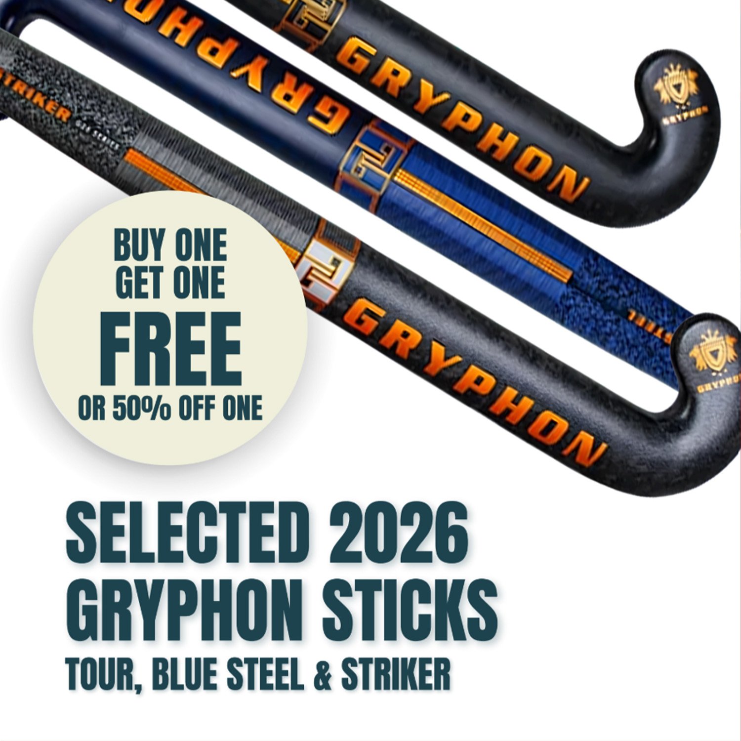 Selected 2026 Gryphon Sticks - Buy One Get One Free