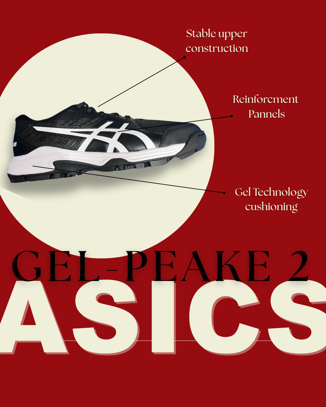 ASICS Gel-Peake Turf Shoe