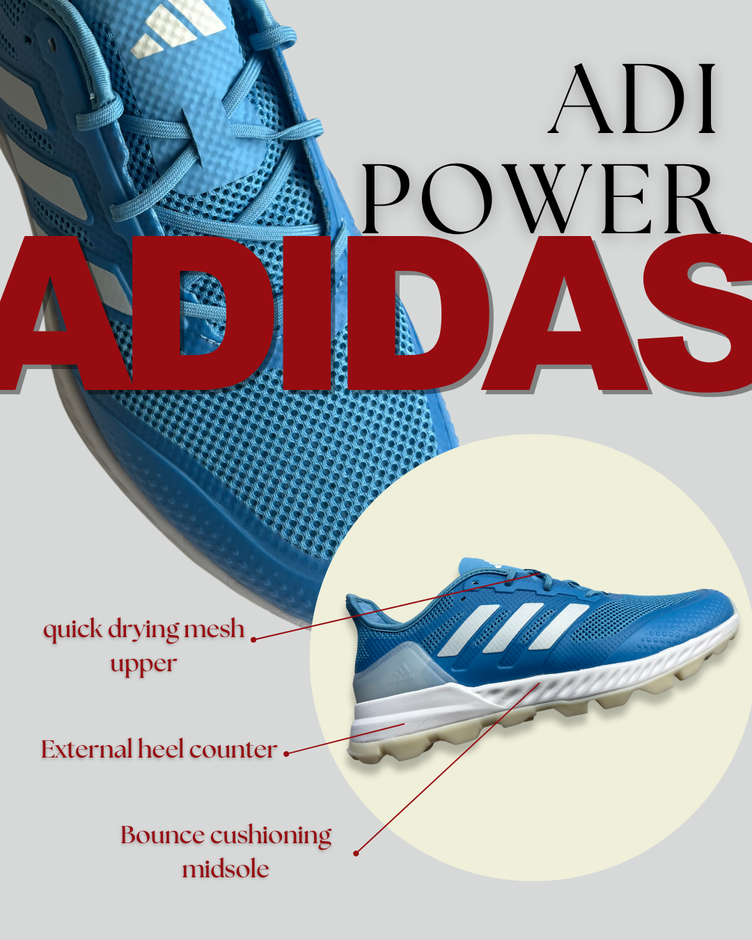 Adidas AdiPower Turf Shoe