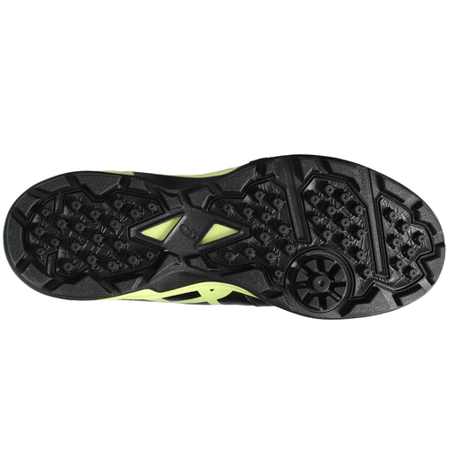 Asics Gel-Peake GS Junior Shoes Black/Glow Yellow Hockey