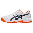 Gel Peake 2 GS Junior Rubber Shoes - White/Midnight/Shocking Orange