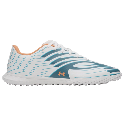 Mach 1 Club Turf Shoes - White/Blue/Orange