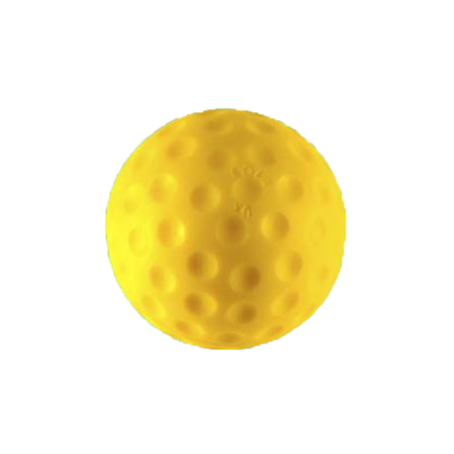 Yellow Bowling Machine Ball