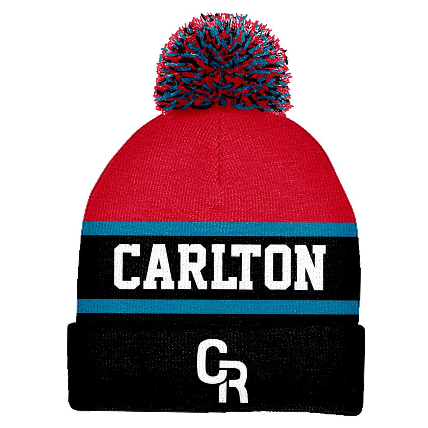 Carlton Redcliffs HC Beanie Hockey Club Gear Just Hockey Carlton